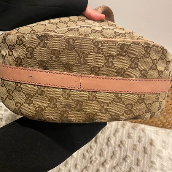 Gucci monogram twin hobo Shoulder Bag - Picture 5 of 8